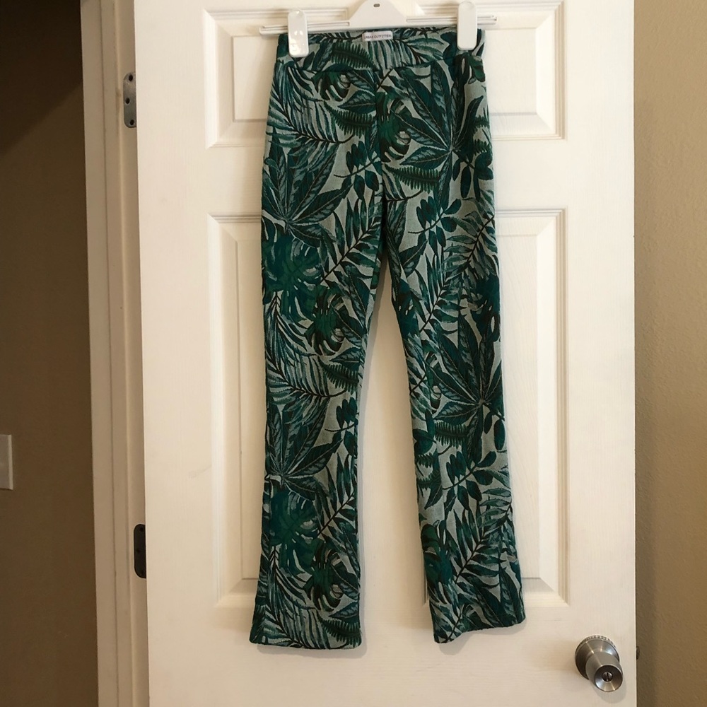 Urban Outfitters Botanical Semi Flare Pant